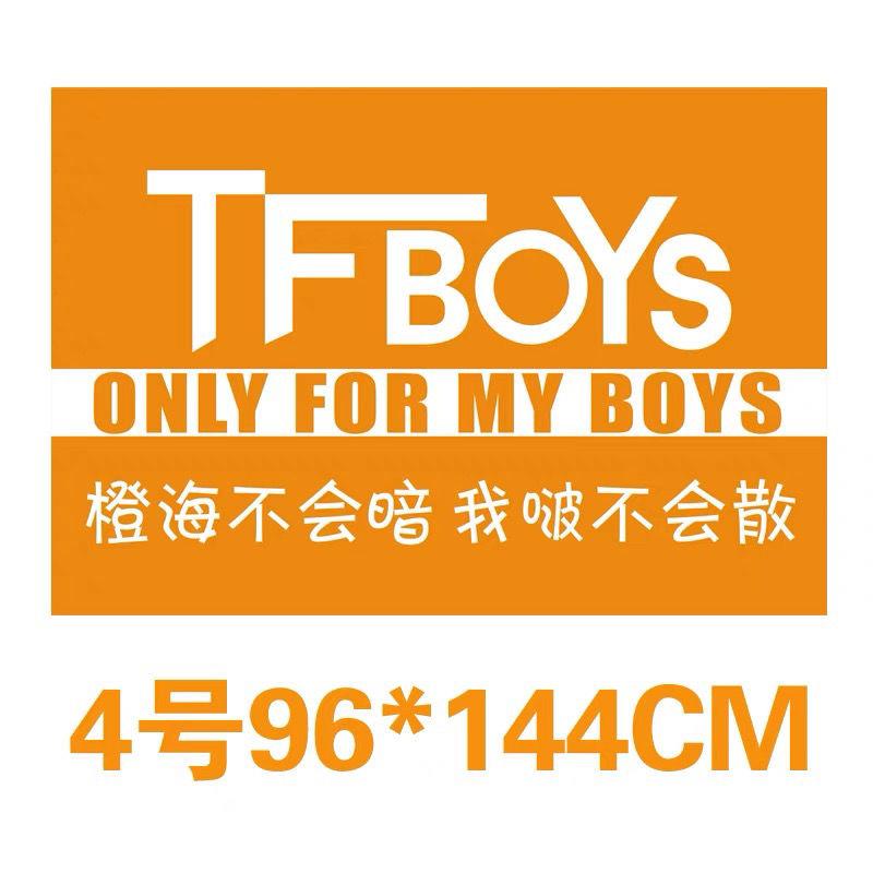 TFBOYS应援大旗定制明星应援旗帜定做王源王俊凯易烊千玺应援旗 - 图1