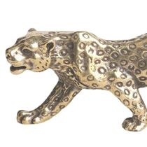 2 3 Leopard Statue Cheetah Figurine Brass Handmade for Home