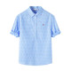 Small sailing summer casual polka dot shirt