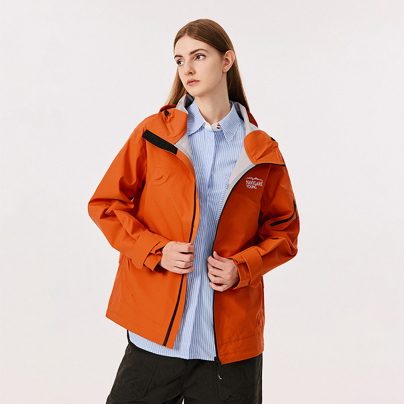 [三防]Navigare意大利小帆船橙色硬壳冲锋衣男女同款休闲夹克外套,淘宝优惠券,粉丝福利购,淘宝优惠卷