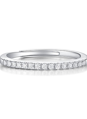 S925银拾光排戒指-女时尚气质叠