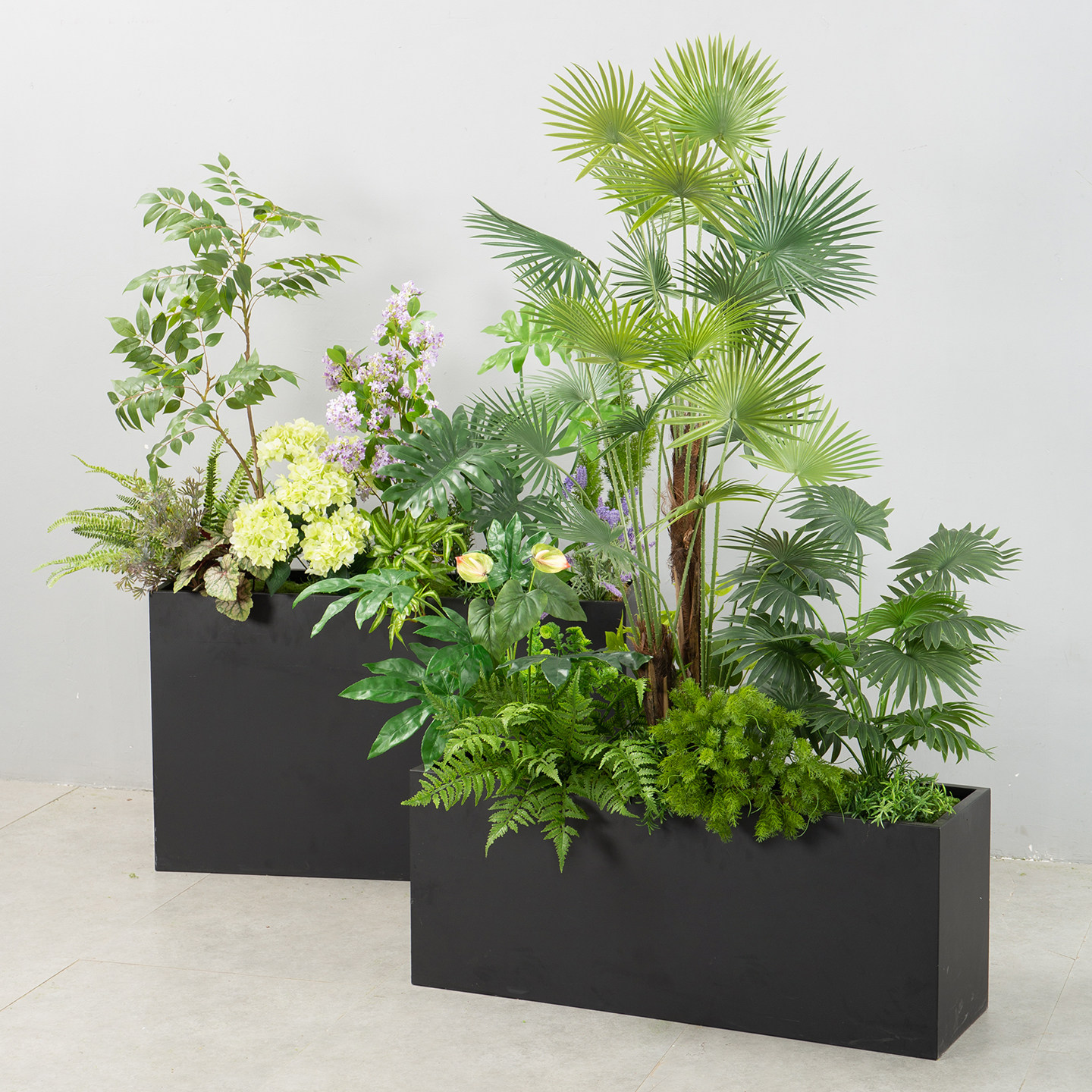 室内绿植造景盆栽搭配花槽花箱隔断装饰楼梯阳台仿真植物盆景组合,淘宝优惠券,粉丝福利购,淘宝优惠卷