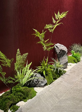仿真苔藓绿植造景花槽假植物装饰