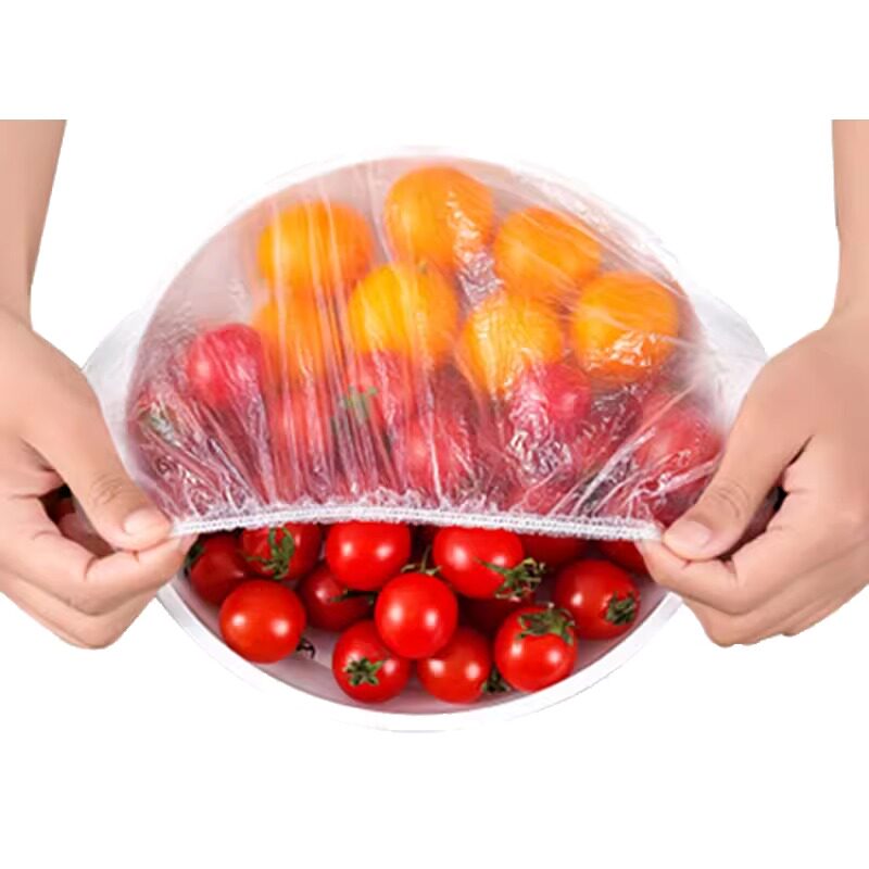 食品级保鲜膜套一次性自封冰箱剩菜剩饭菜罩碗套密封松紧保鲜盖T