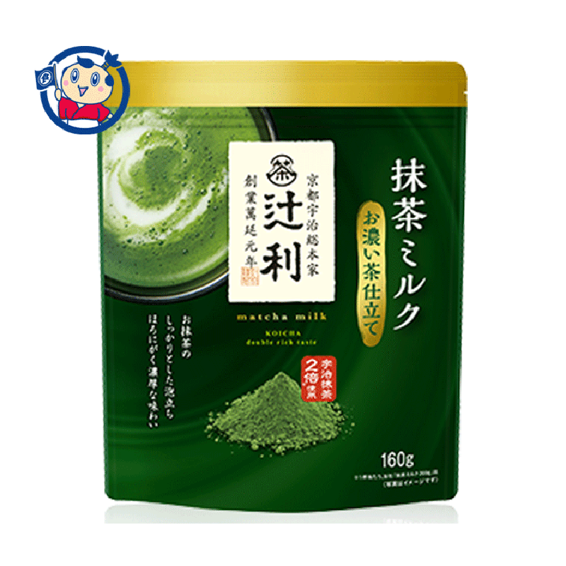 日本辻利宇治抹茶牛奶粉浓速溶京都府夏季冷热冲饮150g无糖0脂减,淘宝优惠券,粉丝福利购,淘宝优惠卷