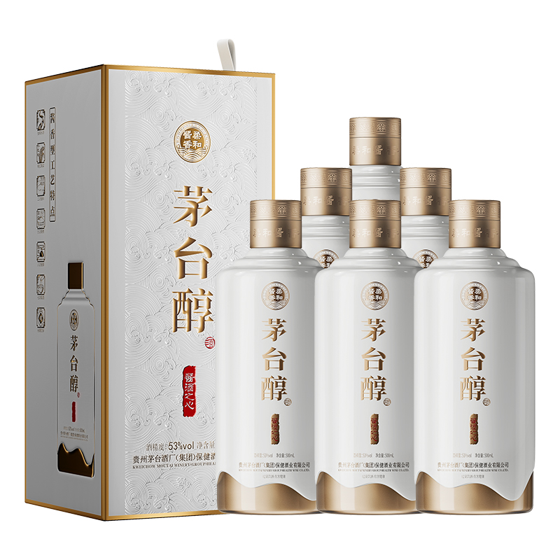 茅台（MOUTAI）茅台醇53度酱香型白酒 茅台醇（酱酒之心）500ml - 图3