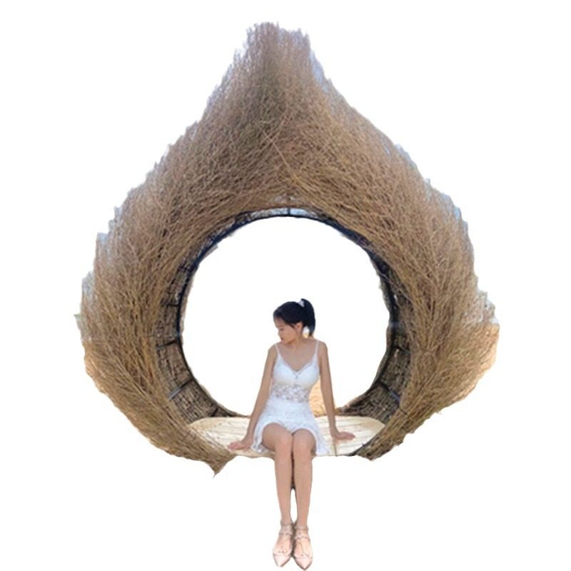 网红鸟巢户外景区民宿农庄打卡拍照藤编爱心婚庆水滴花海秋千定制,淘宝优惠券,粉丝福利购,淘宝优惠卷