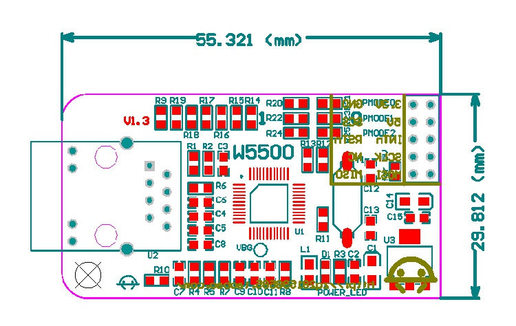 W5500网络模块以太网模块ST2/STC/C51程序源码超W5200W5100-图2