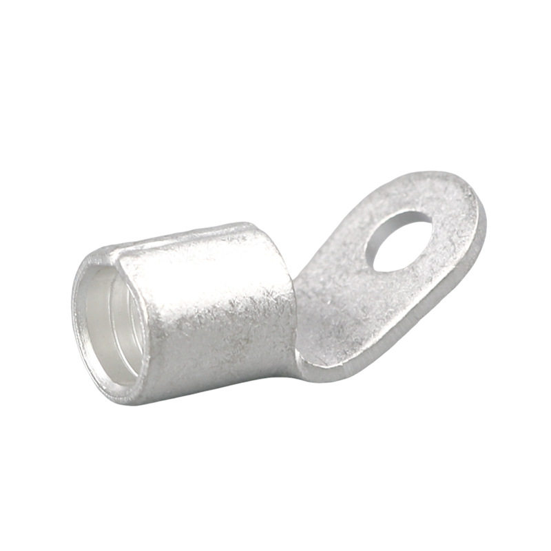 内折弯45°圆形裸端头 OT型冷压接线端子 紫铜镀锡接线端子,淘宝优惠券,粉丝福利购,淘宝优惠卷