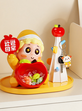 【玄关布置】多功能玄关摆件