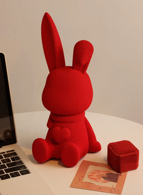 【天猫正品】爱神兔摆件