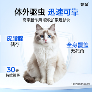 萌笛猫咪狗狗驱虫药宠物体外驱虫药幼猫狗
