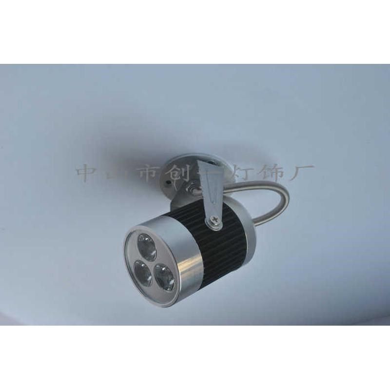 灯可调3瓦射灯壁灯角度明装铝材照背景led彩色酒柜画展柜灯投射,淘宝优惠券,粉丝福利购,淘宝优惠卷