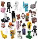 Minecraft series complete set of assembled children's building block toys small particle figures farmers armor weapons boys