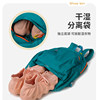 WRELS children's backpack lightweight foldable wet and dry separation