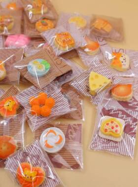 儿童仿真迷你蛋糕甜点DIY食玩微缩创意模型玩具过家家小食物摆件