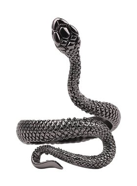 极速Vintage Gothic Wolf Head Ring Men halloweenS Ring Punk J