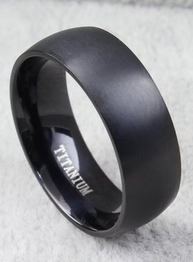 极速Classic Black nTitanium Steel Ring Classic Black Titaniu