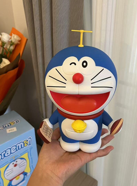 哆啦a梦记忆面包叮当机器猫大号手办客厅摆件公仔儿童女生礼物