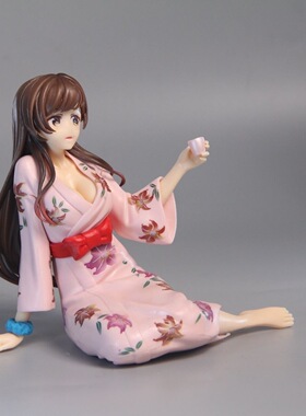 樱花和服美少女手办动漫二次元美少女模型机箱摆件生日礼物送女生