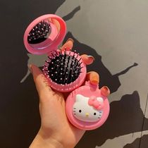 Kawaii Sanrio Hello Kitty Makeup Mirror Y2K Anime Kuromi Mel