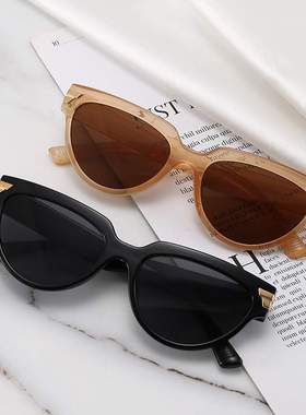 欧美外贸墨镜女2024年新款uv防紫外线眼镜欧美男复古潮