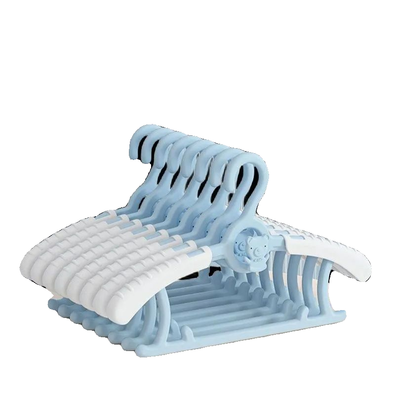 儿童衣架婴儿宝宝专用衣服架小孩新生儿晾衣架子伸缩家用挂衣神器