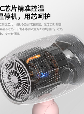 空盒子折叠吹风机家用大功率宿舍学生负离子护发电吹风筒大风力便