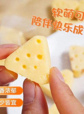 分装瓶收纳罐内蒙古特产芝士酪奶酥乳酪1斤 含果粒三角奶酪块独立