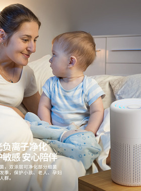 空盒子小型礼品桌面净化器除二手烟除PM2.5家用室内净化机跨境