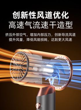 空盒子跨境吹风机家用宿舍冷热风大功率发廊负离子电吹风筒