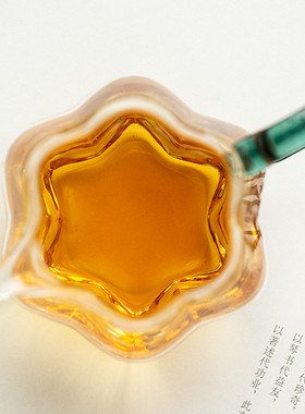 空盒子彩把高硼硅玻璃花瓣公道杯 家用尖嘴茶海分茶器 大容量匀茶