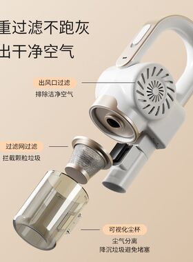 空盒子除螨仪吸尘器家床上紫外线杀菌机吸尘拖地一体机手持无线除