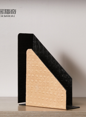 北欧轻奢样板间书柜摆件创意客厅办公书房书靠博古架装饰罐小花瓶