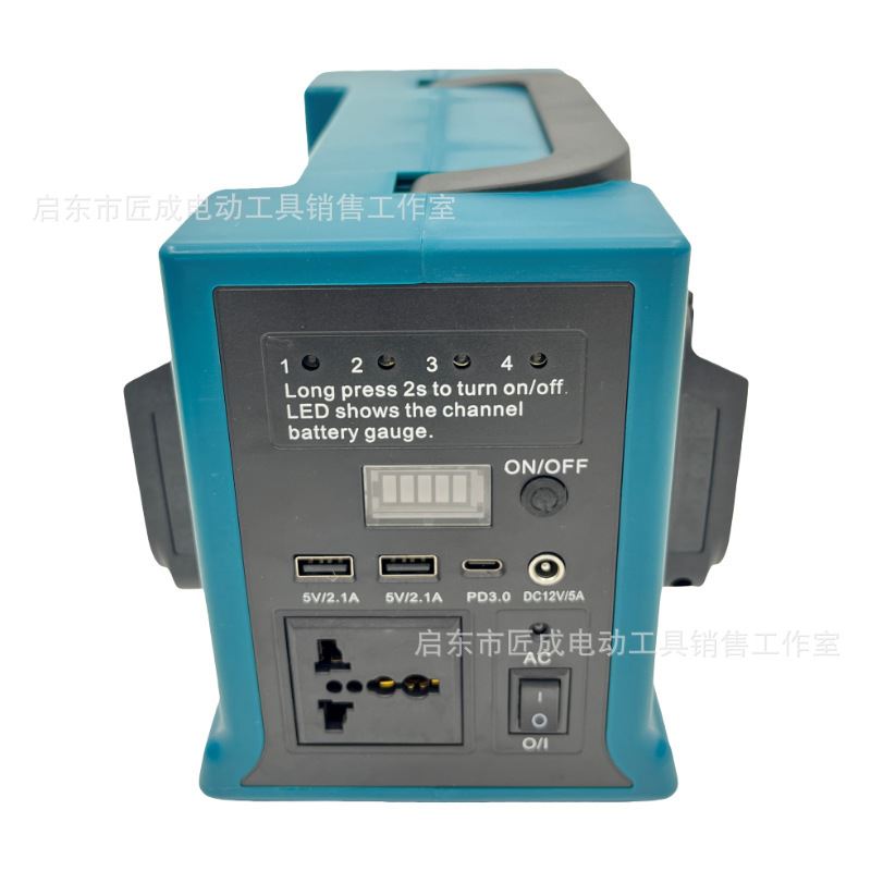 跨境厂家直销锂电工具电池逆变AC110/220VDC5V12300W逆变器运费以 - 图0