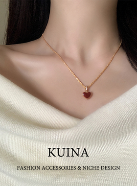 轻奢高级感精致小众锁骨链