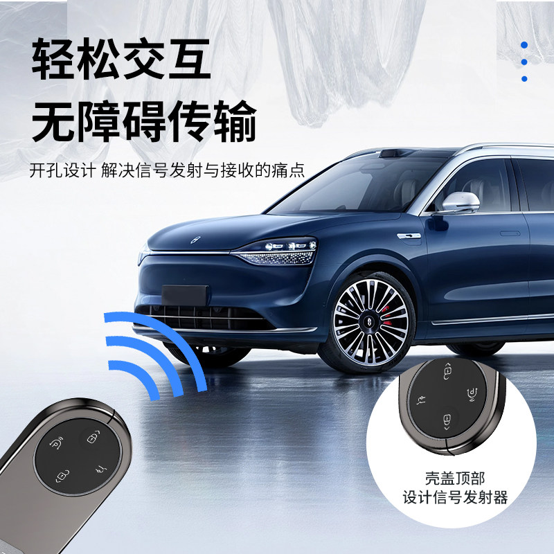 2026款华为问界m6/m7钥匙套专用m8新款m9卡片汽车用品26扣壳高级