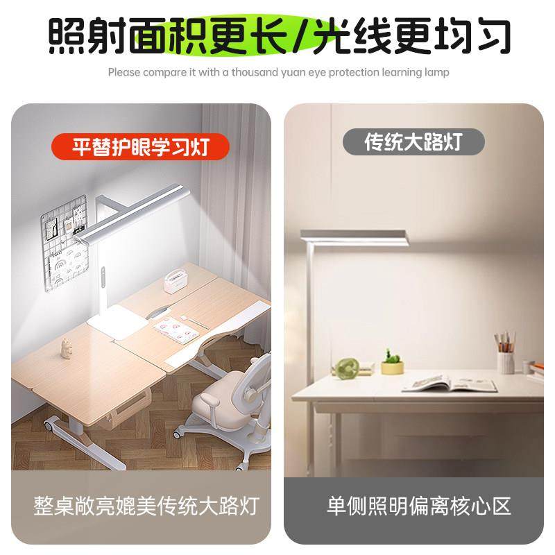 led桌灯全光谱大路灯儿童台灯护眼写作业学习专用夹式无影落地灯,淘宝优惠券,粉丝福利购,淘宝优惠卷