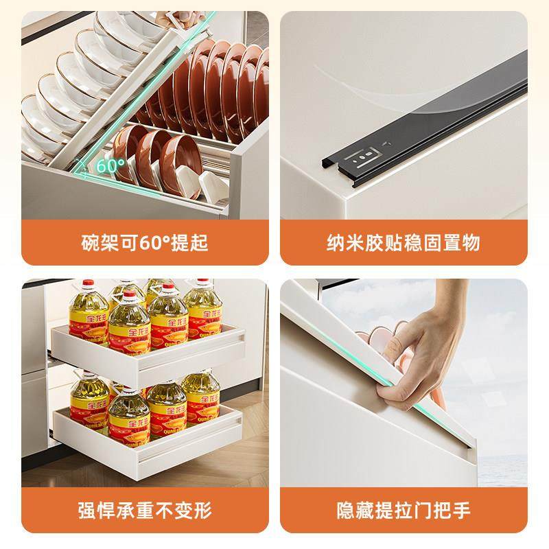 束丰厨房抽屉抽拉式碗碟灶下槽拉篮橱柜收纳盒调料置物架柜内碗架,淘宝优惠券,粉丝福利购,淘宝优惠卷