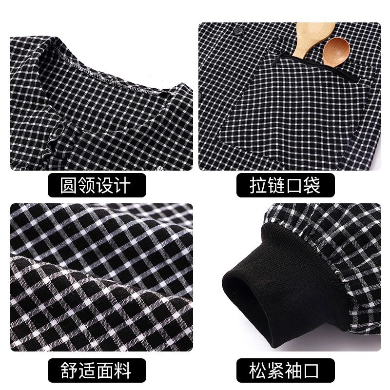 长袖围裙纯棉家用厨房罩衣女2025新款冬季网红同款餐饮专用工作服,淘宝优惠券,粉丝福利购,淘宝优惠卷