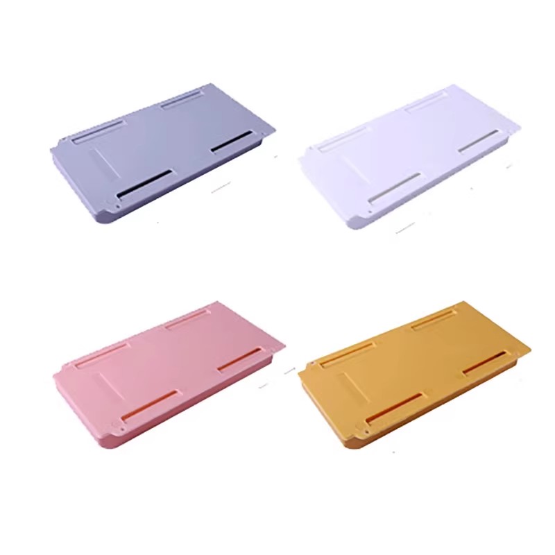 2025新款桌下隐藏粘式固定方形办公化妆笔抽屉式收纳盒学生收纳盒 - 图3