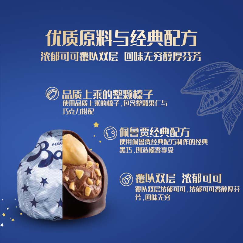 BACI芭绮巧克力12粒简装意大利进口高端伴手礼创意女友生日礼物