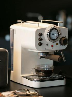 样板间厨房咖啡组合咖啡机半自动蒸汽牛奶起泡意大利迷你装饰装饰