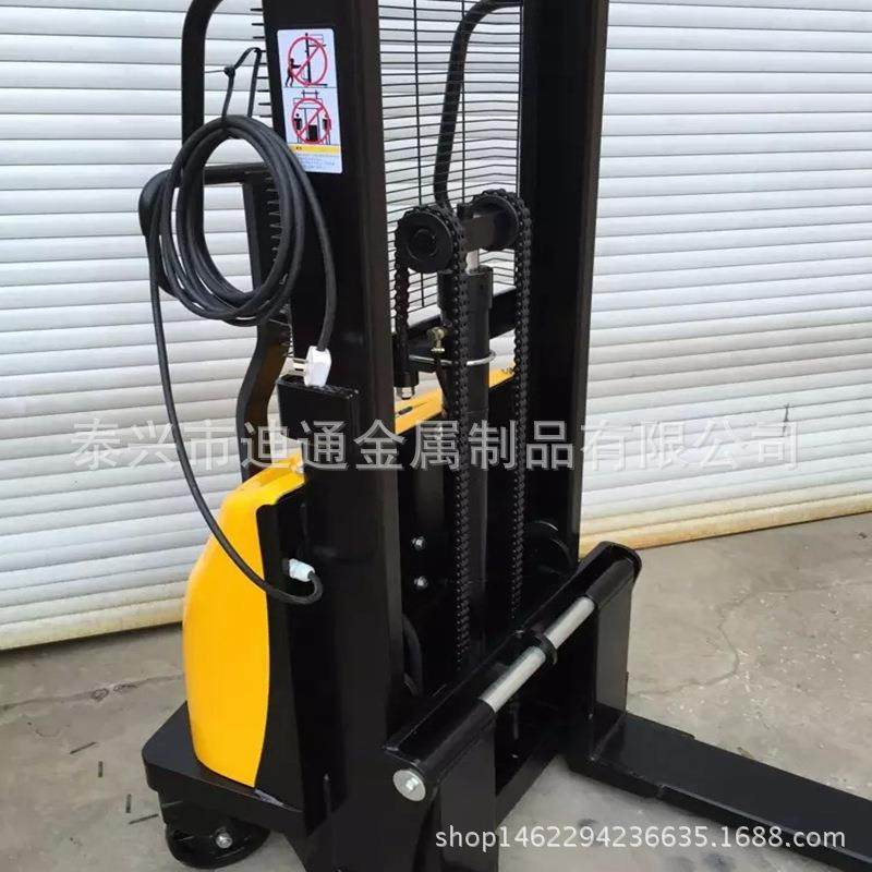 工厂价插电1T1.5T2米电动堆高车插腿电动叉车卸货升高车,淘宝优惠券,粉丝福利购,淘宝优惠卷