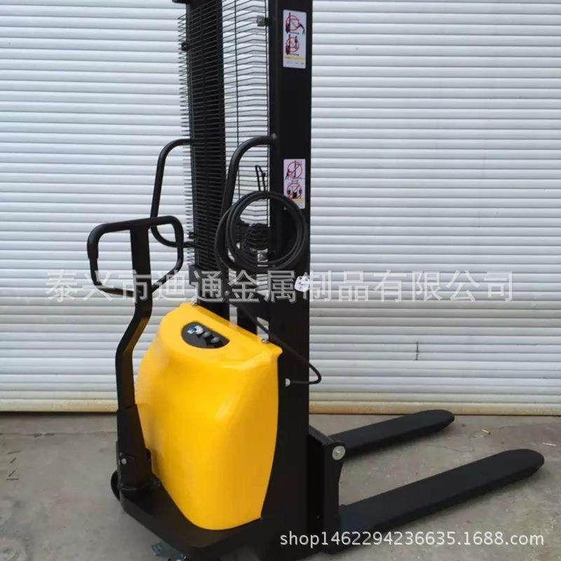 工厂价插电1T1.5T2米电动堆高车插腿电动叉车卸货升高车,淘宝优惠券,粉丝福利购,淘宝优惠卷