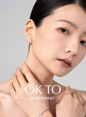 okto耳钉925银2023新款百搭女