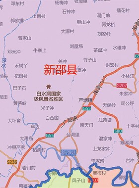 2021新款邵阳市地图贴图办公室挂图高清防水墙壁贴超大装饰画定制