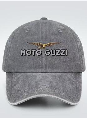 MOTO GUZZI摩托车帽子棒球帽男女潮鸭舌帽遮阳帽户外防晒休