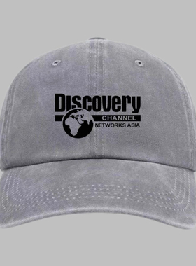 Discovery探索地球做旧帽子鸭舌帽男女情侣户外遮阳百搭棒球帽