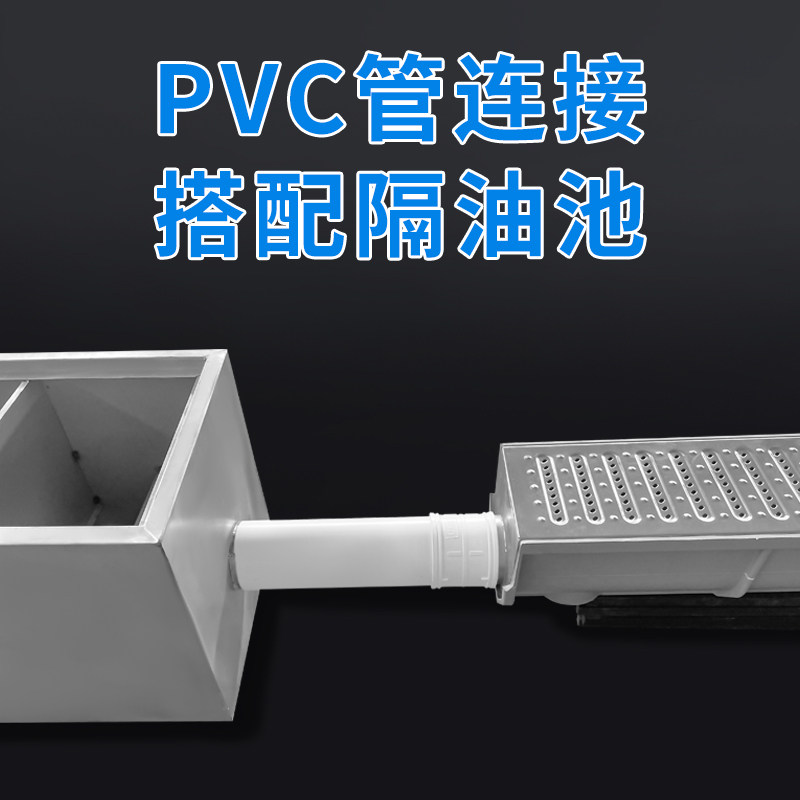 水沟配件304不锈钢下水接口 堵头 成品排水沟u型槽地沟水槽不锈钢,淘宝优惠券,粉丝福利购,淘宝优惠卷